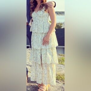 Midsummer Floral Tiered Maxi Dress from ASTR the Label